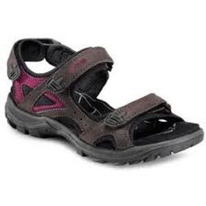 ECCO off road hiking‎ sandals size 40 black purple
